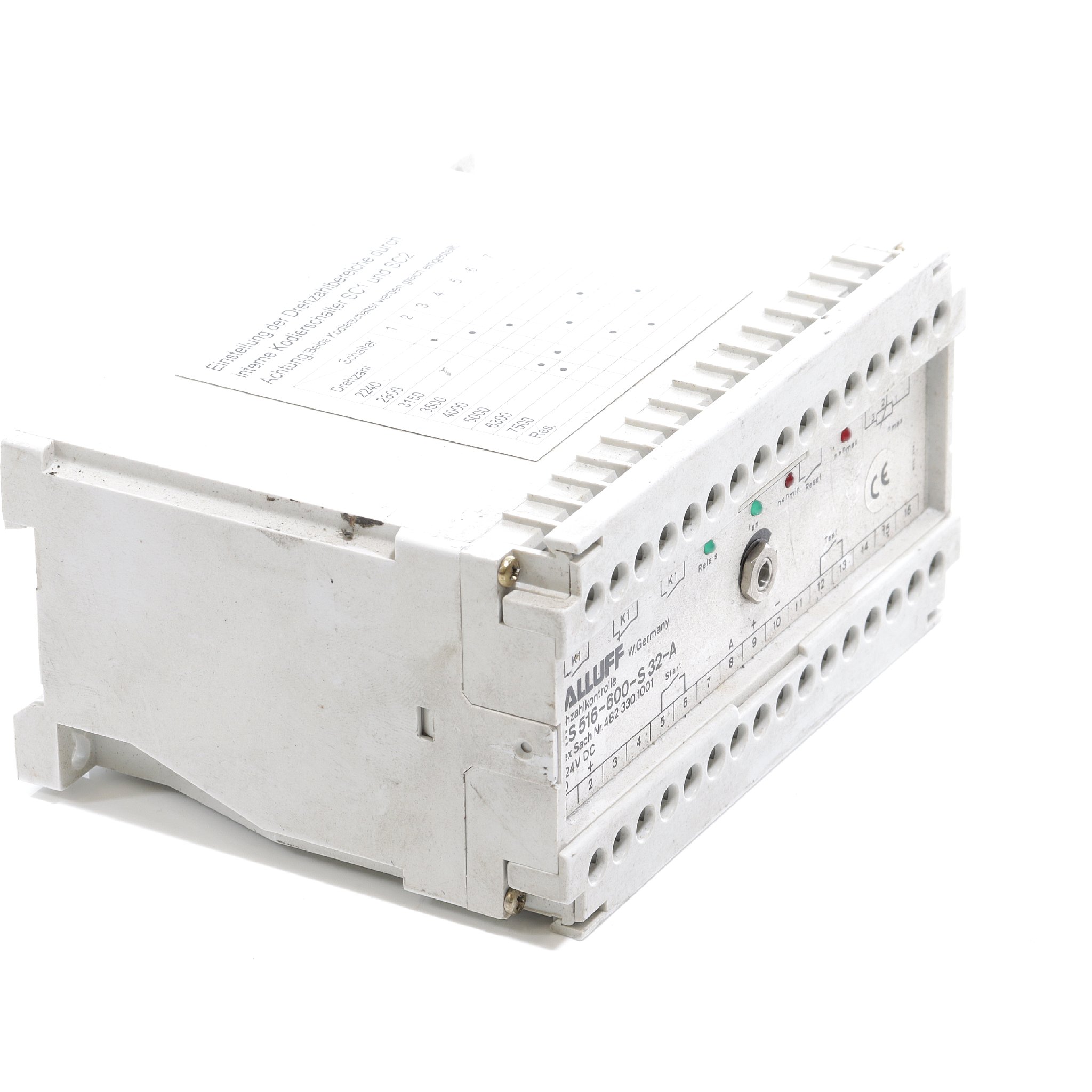 Drehzahlkontrolle  Gebraucht